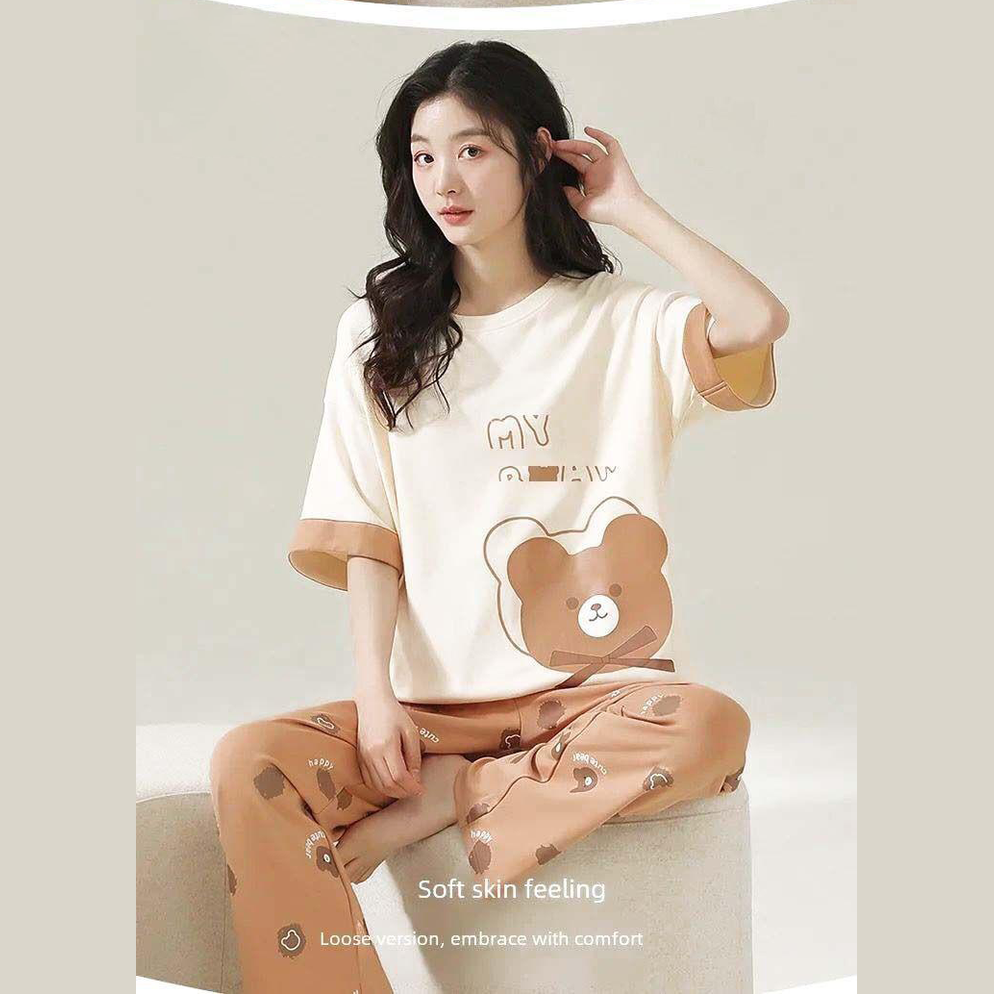 MY BEAR PRINTED IN COTTON FABRIC