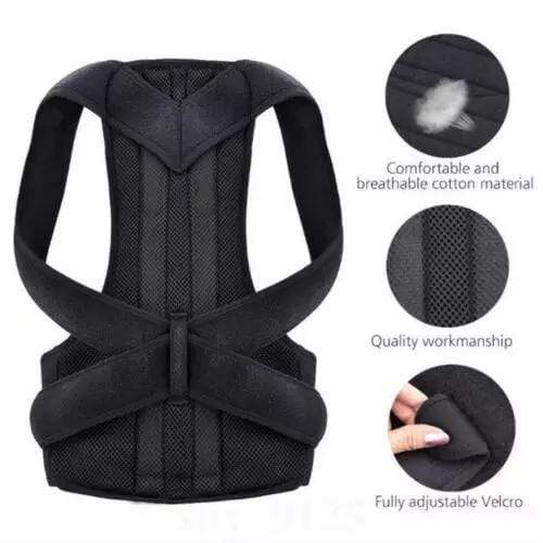 Posture Corrector Back Brace  ( waist size : 45  ) For Women And Men Back Support Belt (