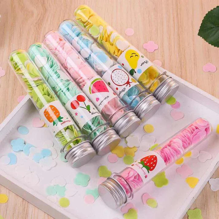 Disposable Mini Scented Paper Soap Tube – 3Pcs