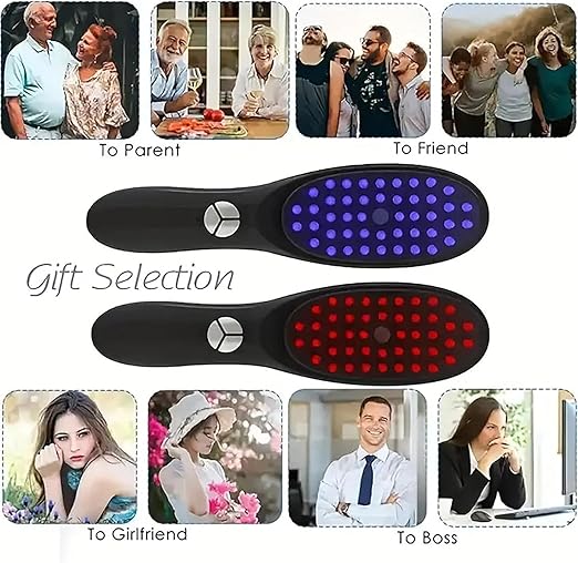 Steam Hair Growth Brush - Vibration Massage Comb