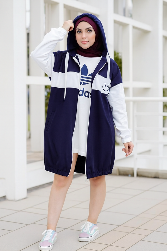 Women's Winter Zipper Hoodie. A & S