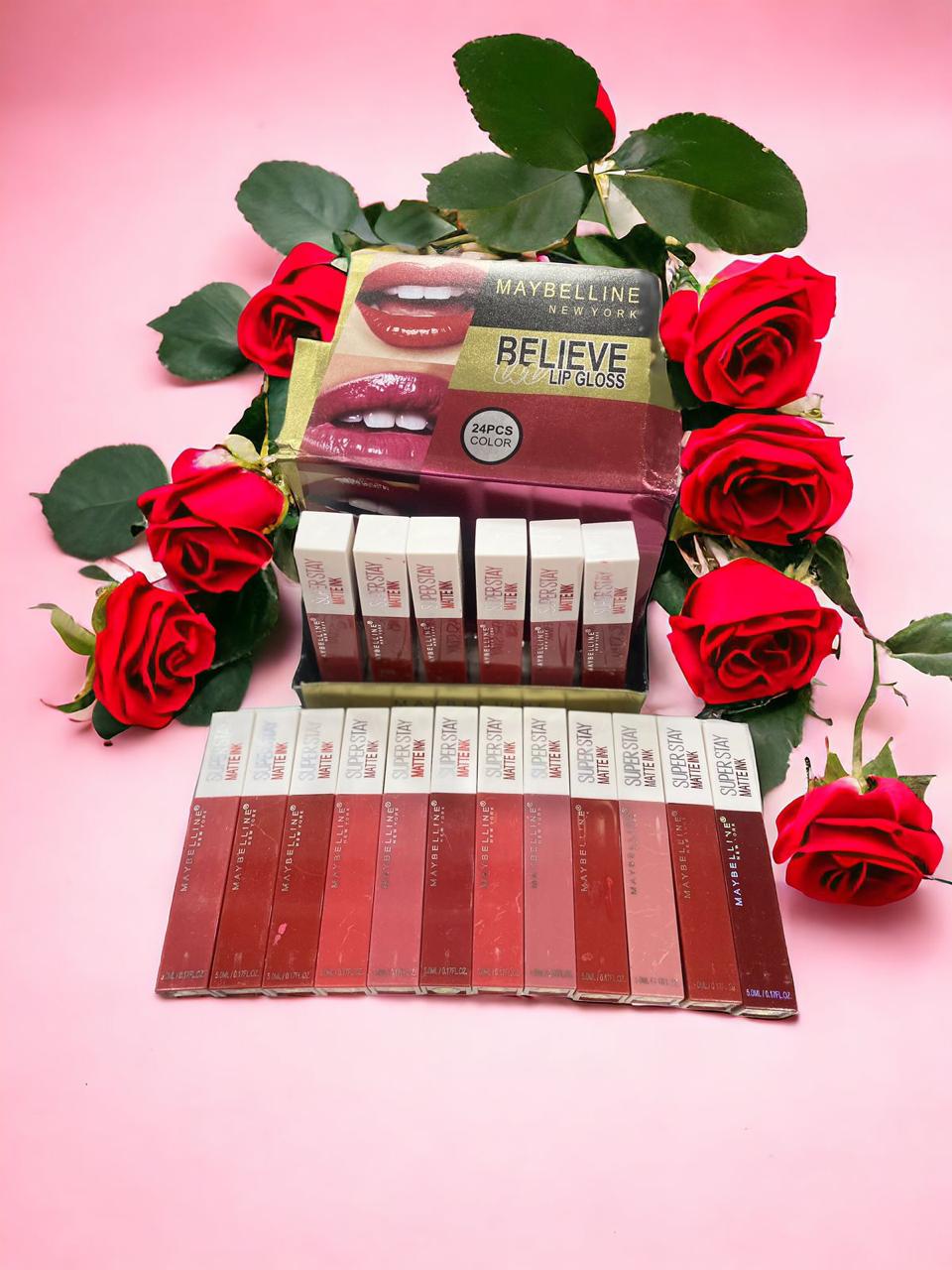 Maybelline 24 PCs Gloss Tray