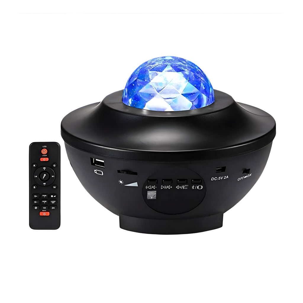 Galaxy Projector Light – Starry Sky with Bluetooth Music