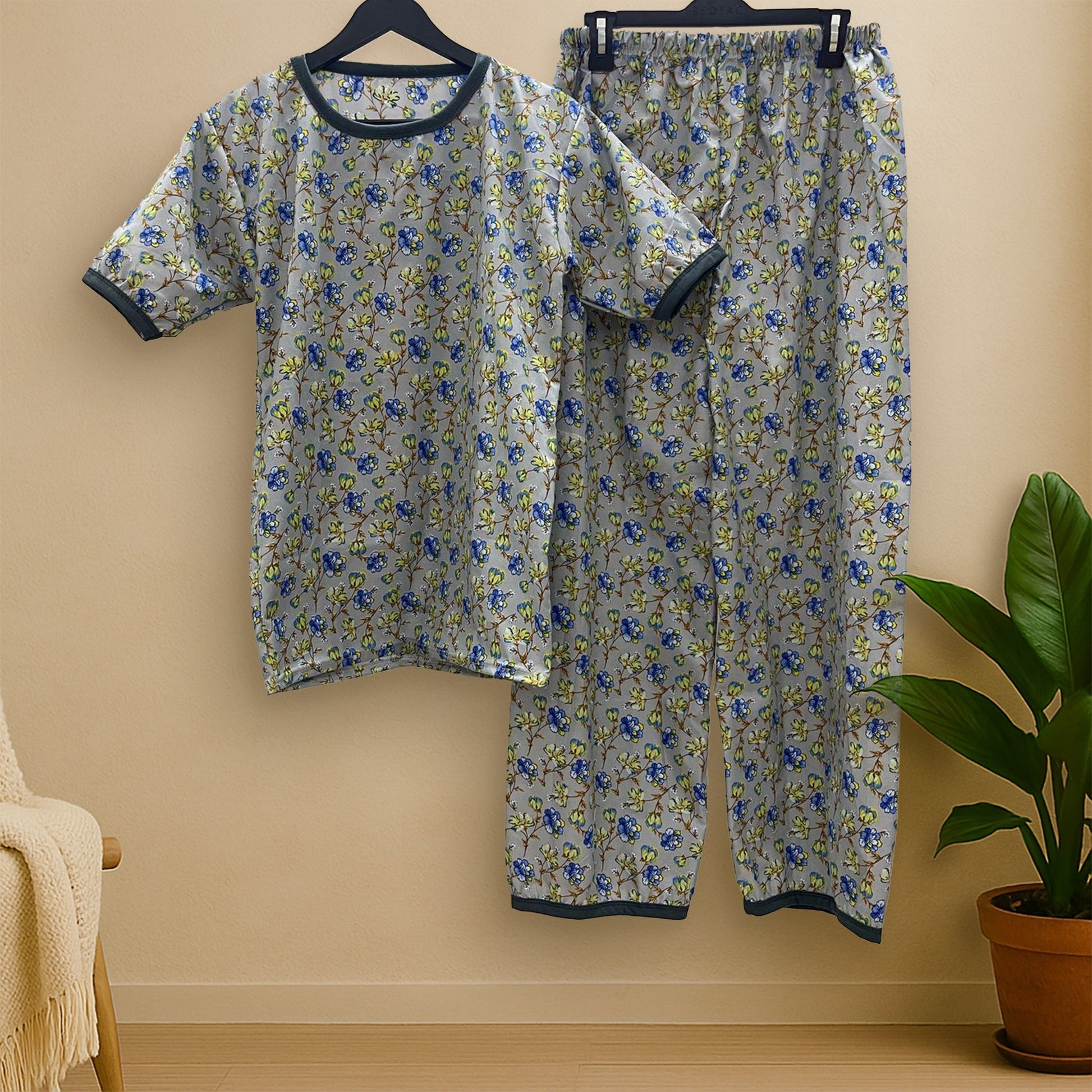FLORATWINS PRINTED SHIRT AND TROUSER