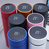 Stainless Steel Water Bottle, with Temperature Display Vacuum Flask with LED Temperature