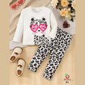 White Cool Cat Shirt & Trouser For Baby & Baba