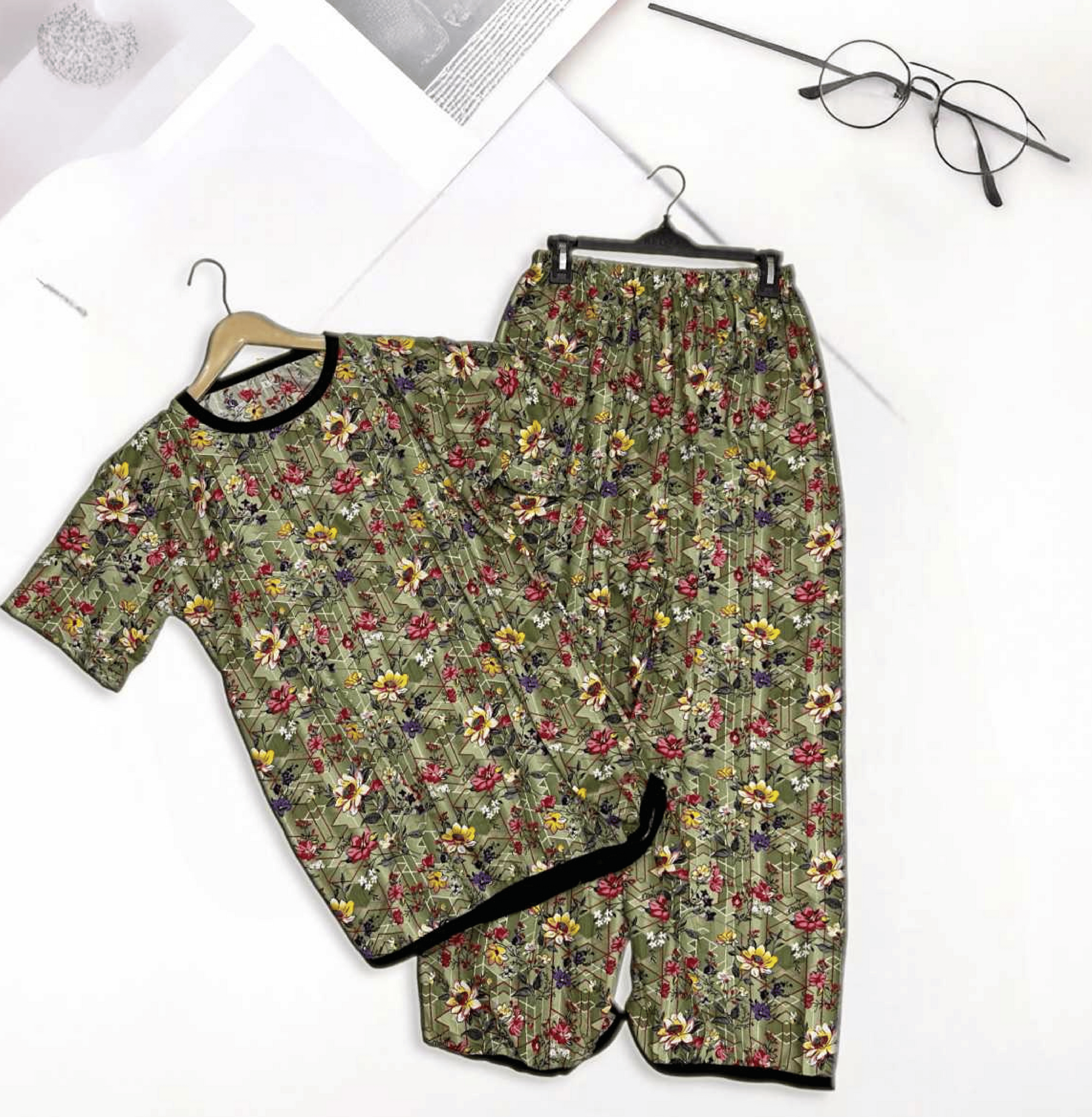WILDFLOWER TRAIL PRINTED SHIRT AND TROUSER