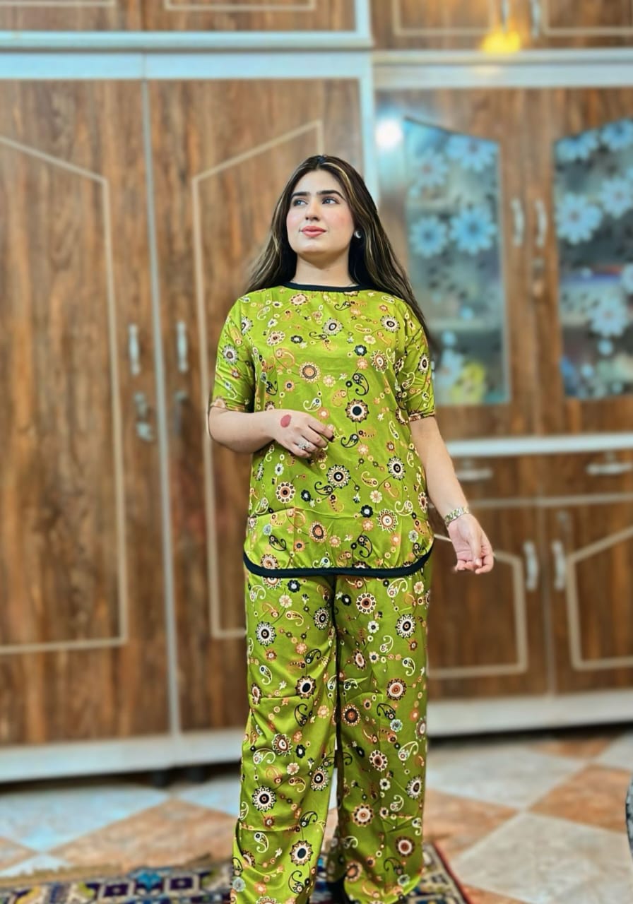 VINTAGE VINE PRINTED SHIRT AND TROUSER