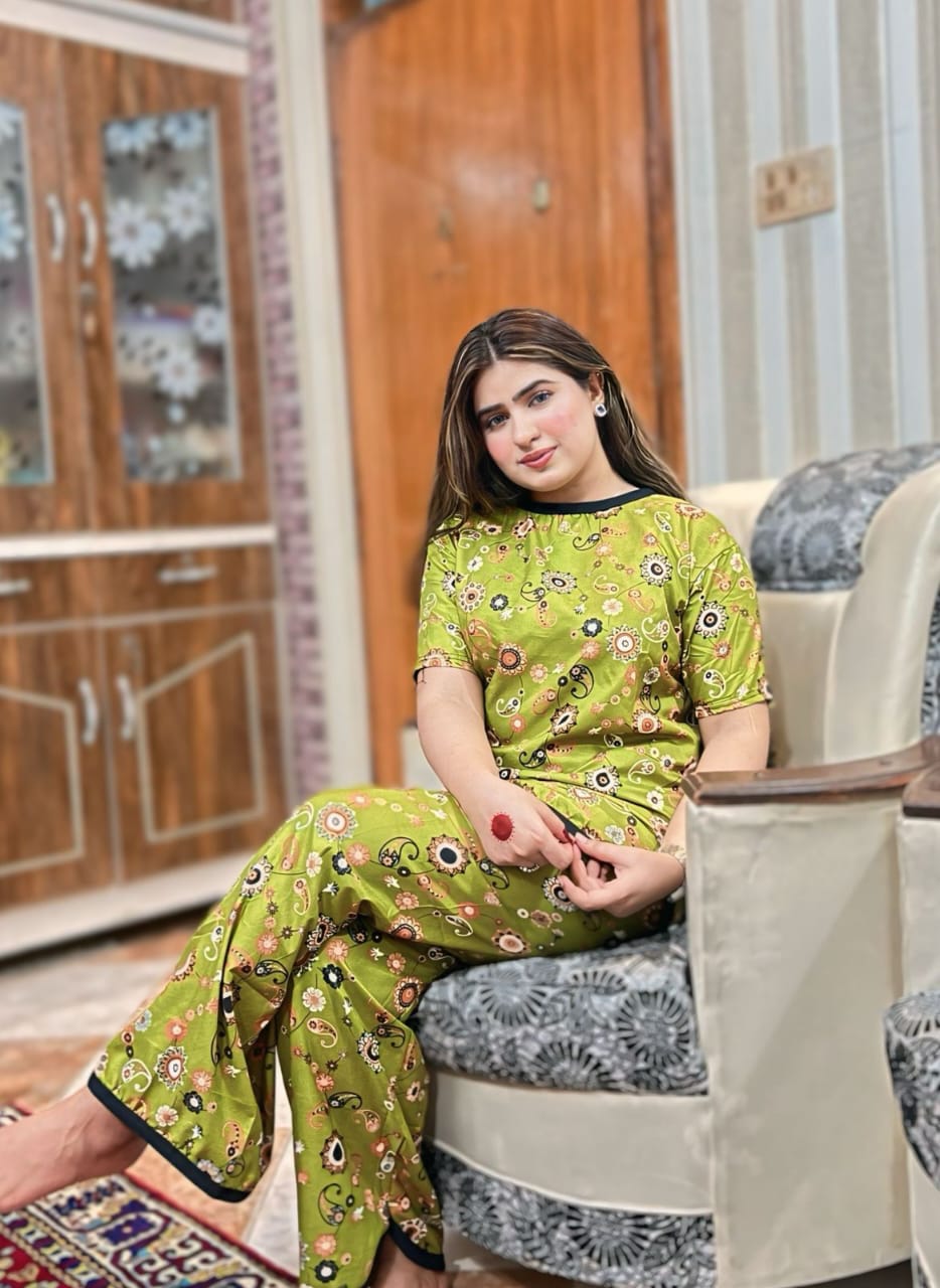 VINTAGE VINE PRINTED SHIRT AND TROUSER