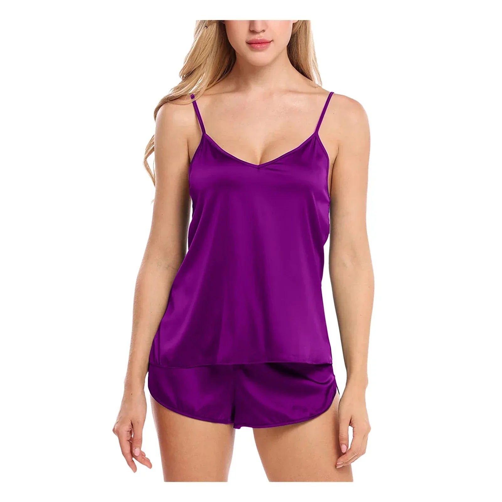 PURPLE CAMI SETS FOR WOMEN