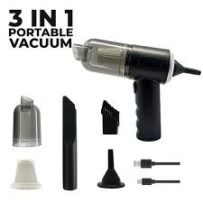 3-in-1 Portable Vacuum Cleaner AS-228 Duster, Blower, Air Pump