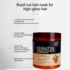 Keratin Hair Care Balance Keratin Hair Mask & Keratin Hair Treatment 500 ml