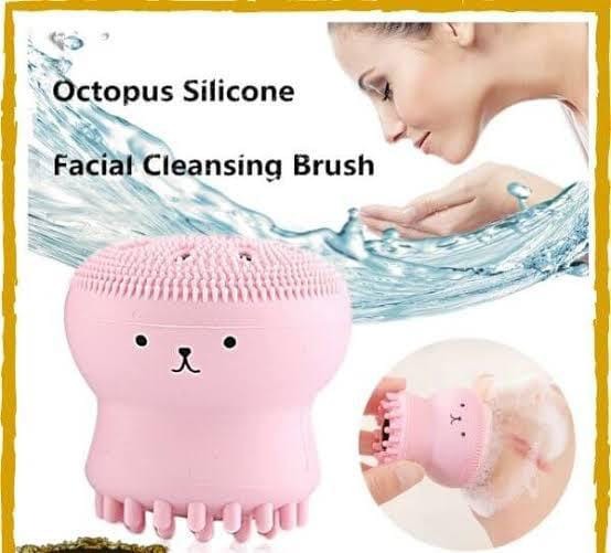 PACK OF 3 Facial Cleansing Octopus Massager. Face Scrubber For Women
(Random Color)