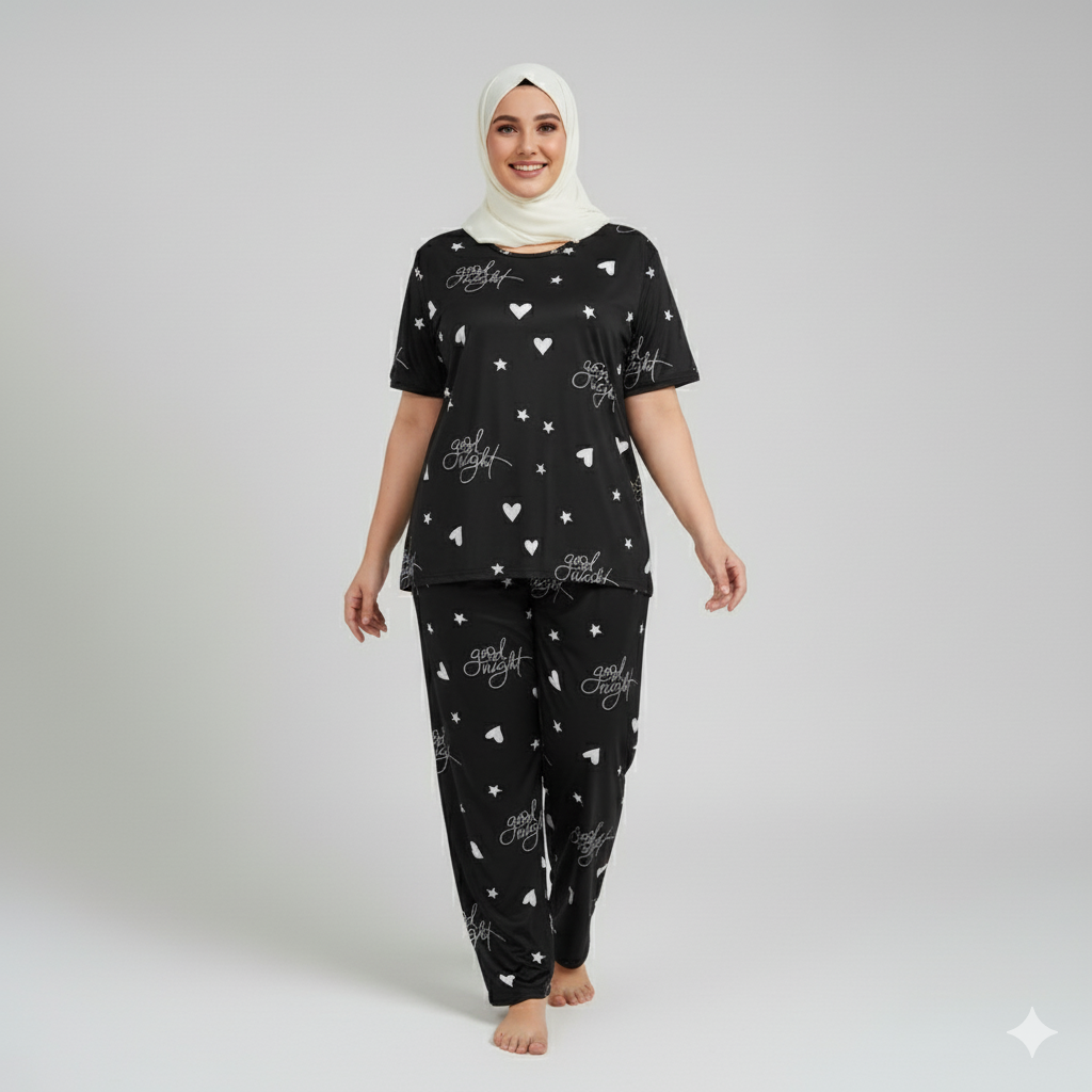 BLACK GOODNIGHT COMFORT