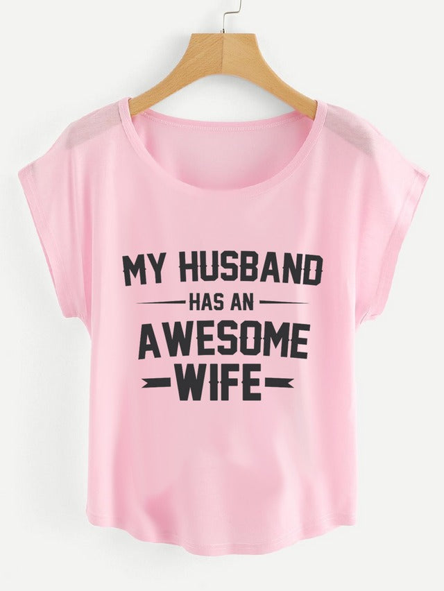 HUSBAND HAS AWSM WIFE ( PJ'S Night Dress )