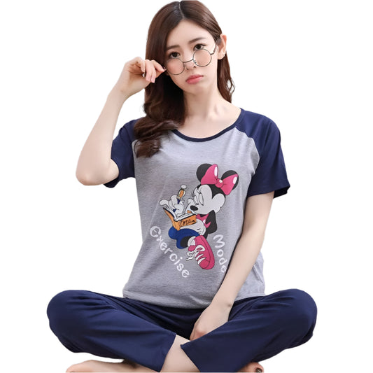 GRAY MICKEY ( PJ'S Night Dress )