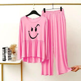 Rose Pink  Smile Frock   Style ( Full Sleeve)