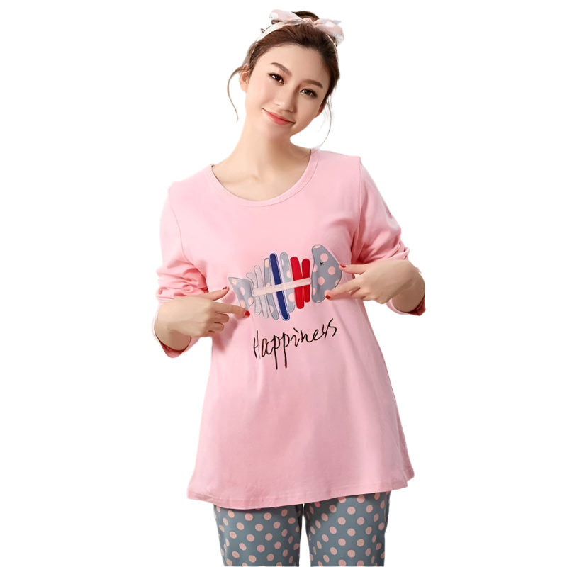 PINK HAPPINESS ( PJ'S Night Dress )