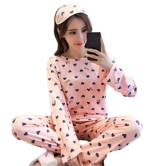 PINK HEART ( PJ'S Night Dress )